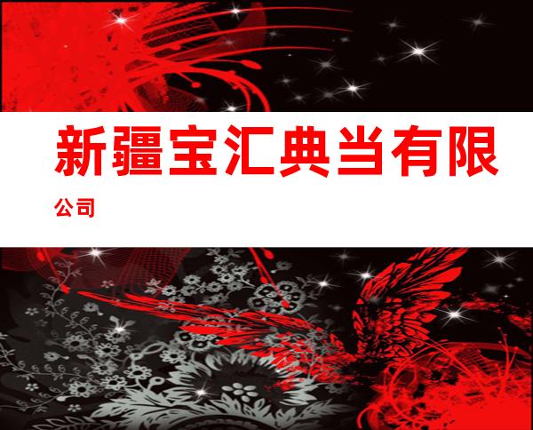 新疆宝汇典当有限公司